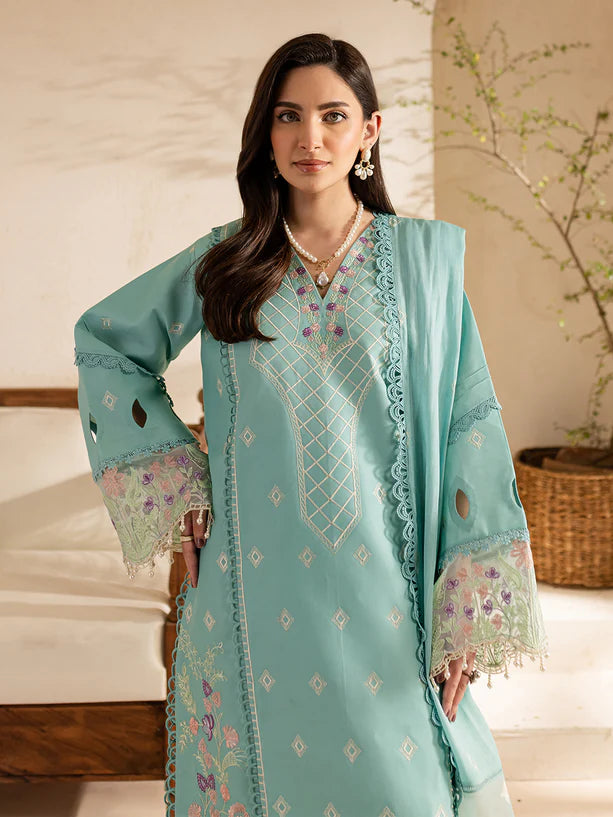 Parishay 3Pc Embroidered Lawn Suit SG-11 gulbuy.com