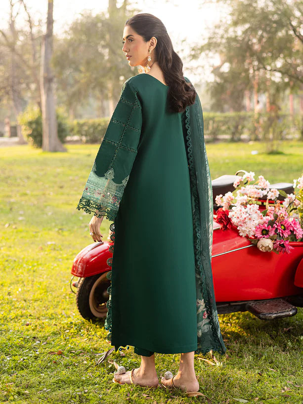 Parishay 3Pc Embroidered Lawn Suit SHR-05 gulbuy.com