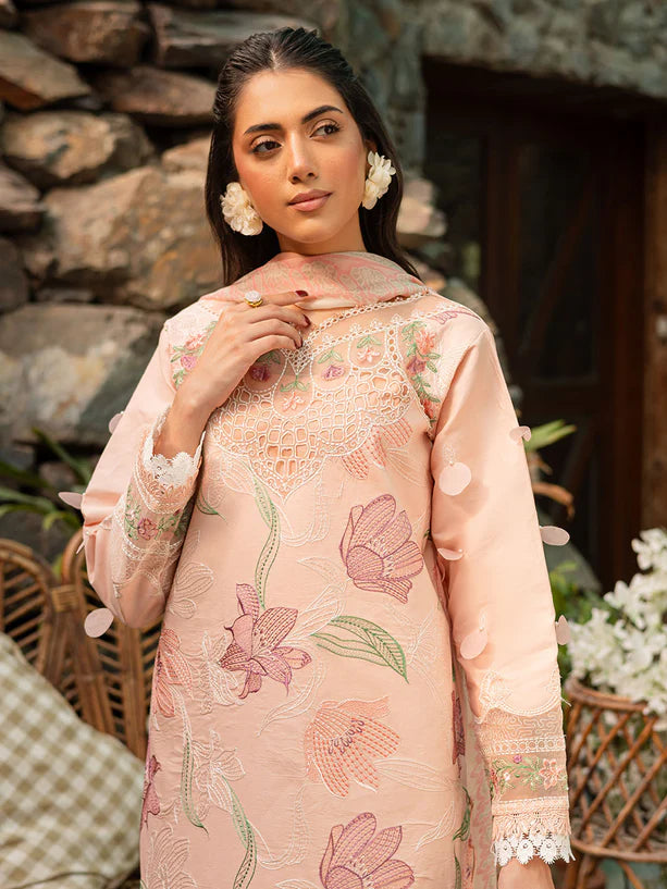 Parishay 3Pc Embroidered Lawn Suit SHR -06 gulbuy.com