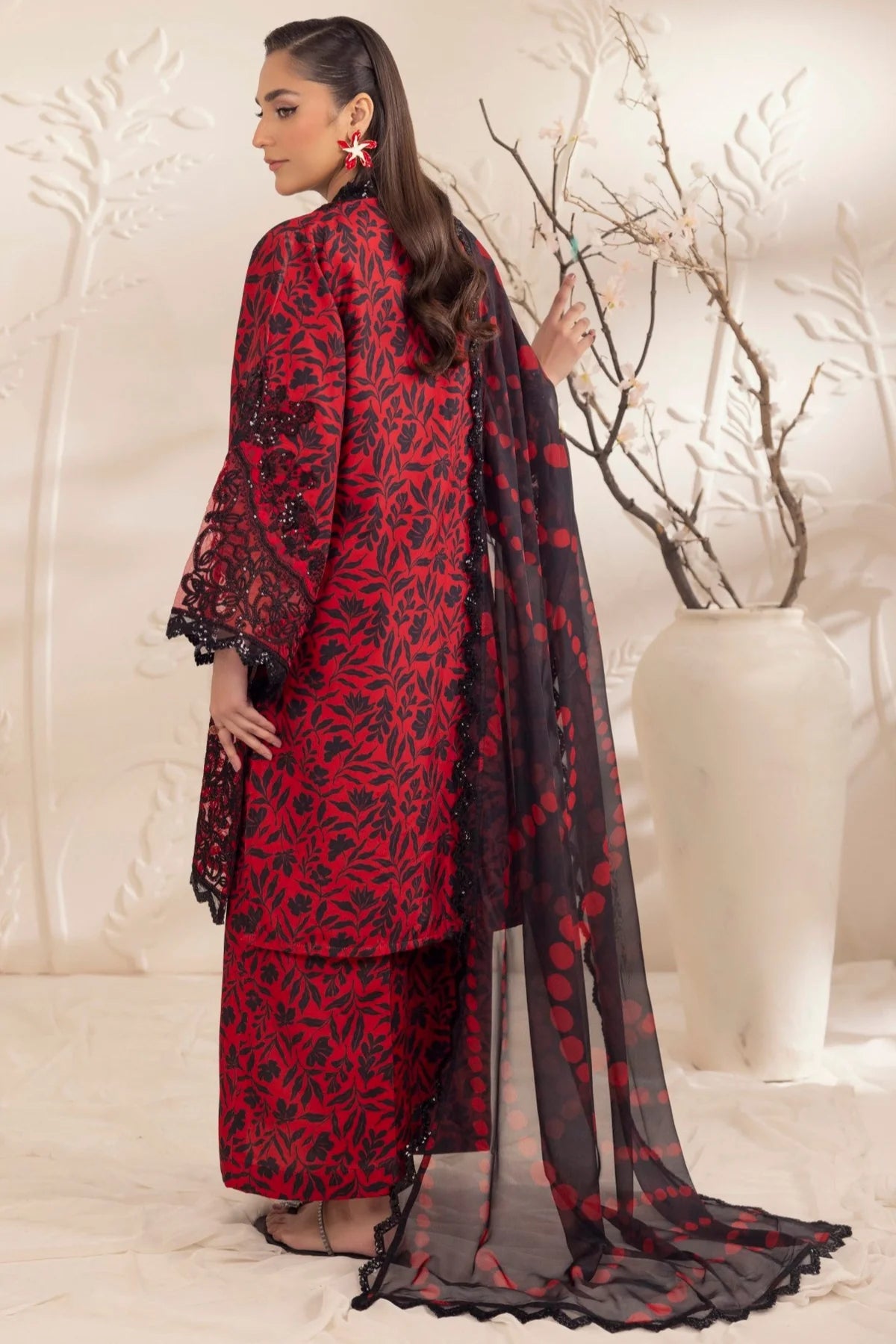 Mohagni 3Pc Embroidered Lawn Suit SPL-13 gulbuy.com