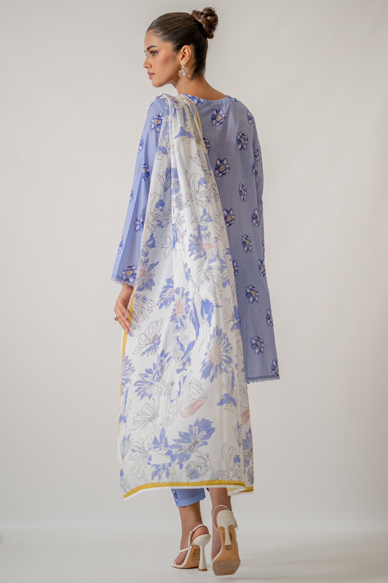 Ego 3 Piece Printed Lawn Suit (U00419-999-LV0)