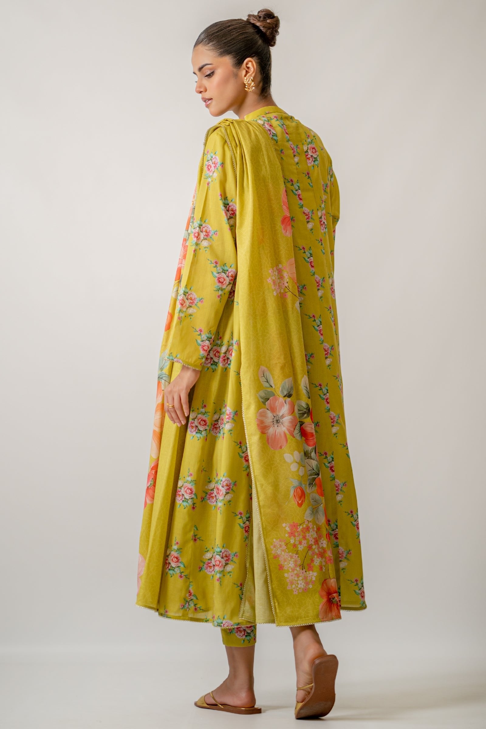 Ego 3 Piece Printed Lawn Suit (U00423-999-GN0)