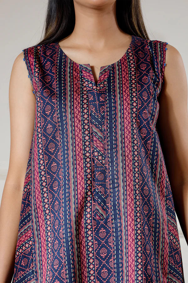 Saya 3Pc Printed Lawn Suit WUNS-5795 gulbuy.com