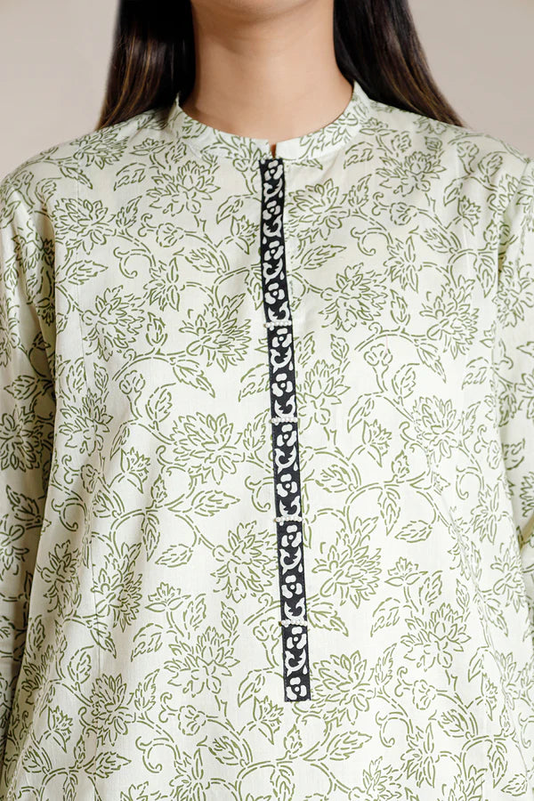 Saya 3Pc Printed Lawn Suit WUNS-5722 gulbuy.com