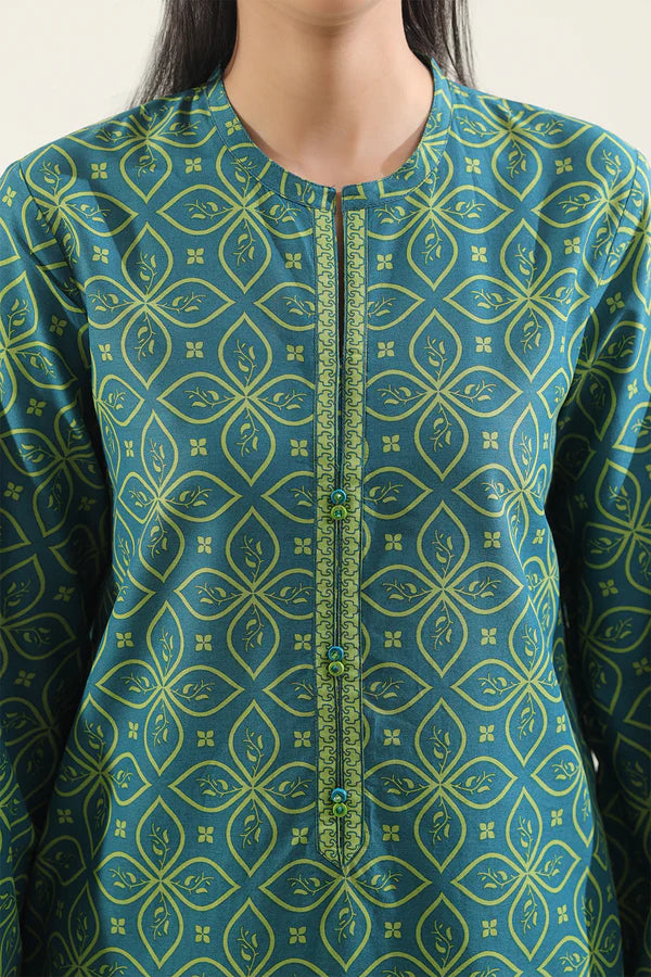 Saya 2Pc Printed Lawn Suit WU2P-5796 gulbuy.com