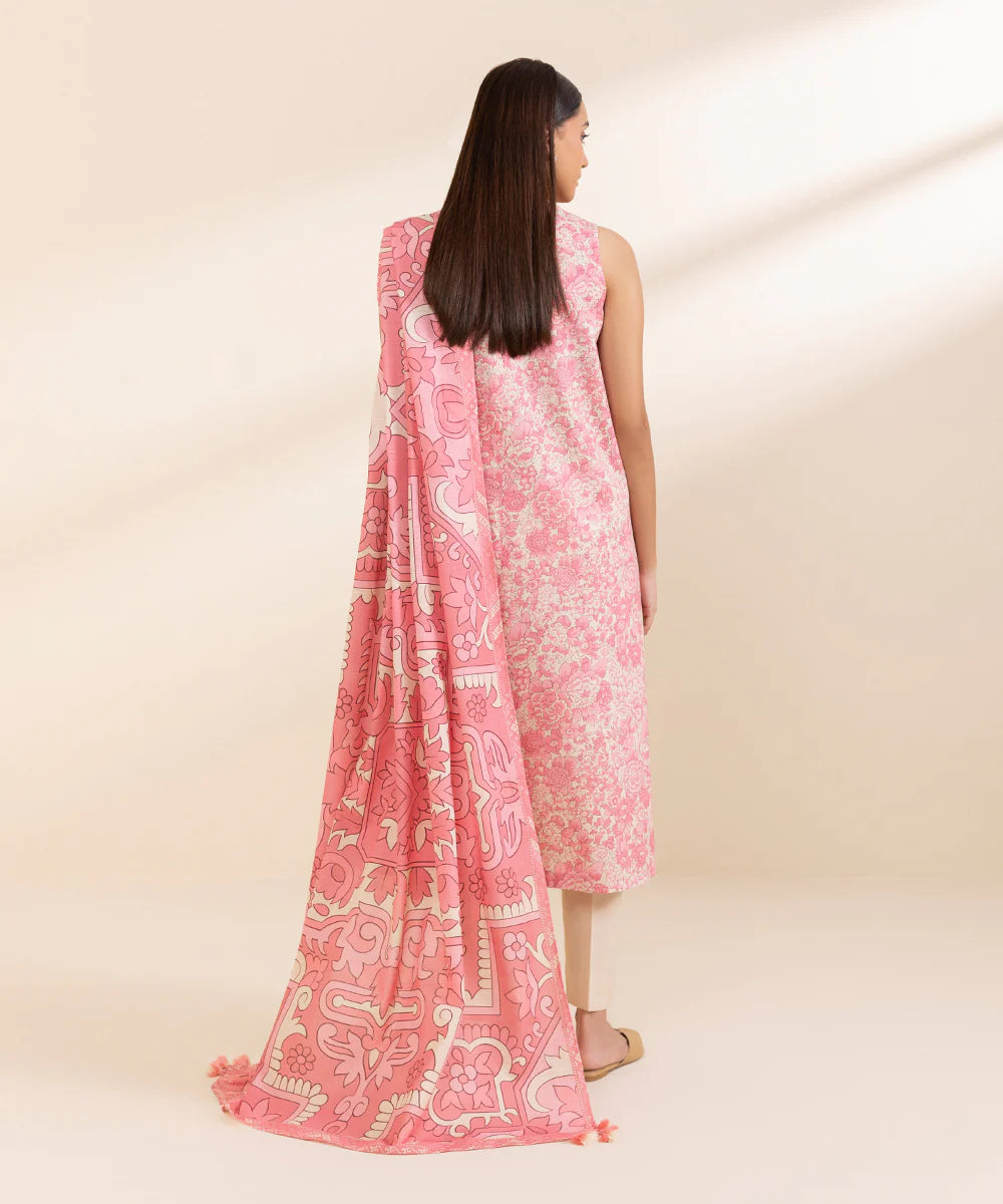 Sapphire 3Pc Printed Cambric Suit 0U3PDY24V919 gulbuy.com