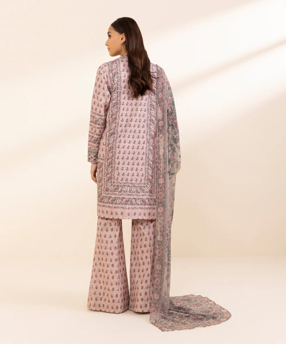 SAPPHIRE 3Pc Printed khaddar Suit U3PDY24V92AT gulbuy.com
