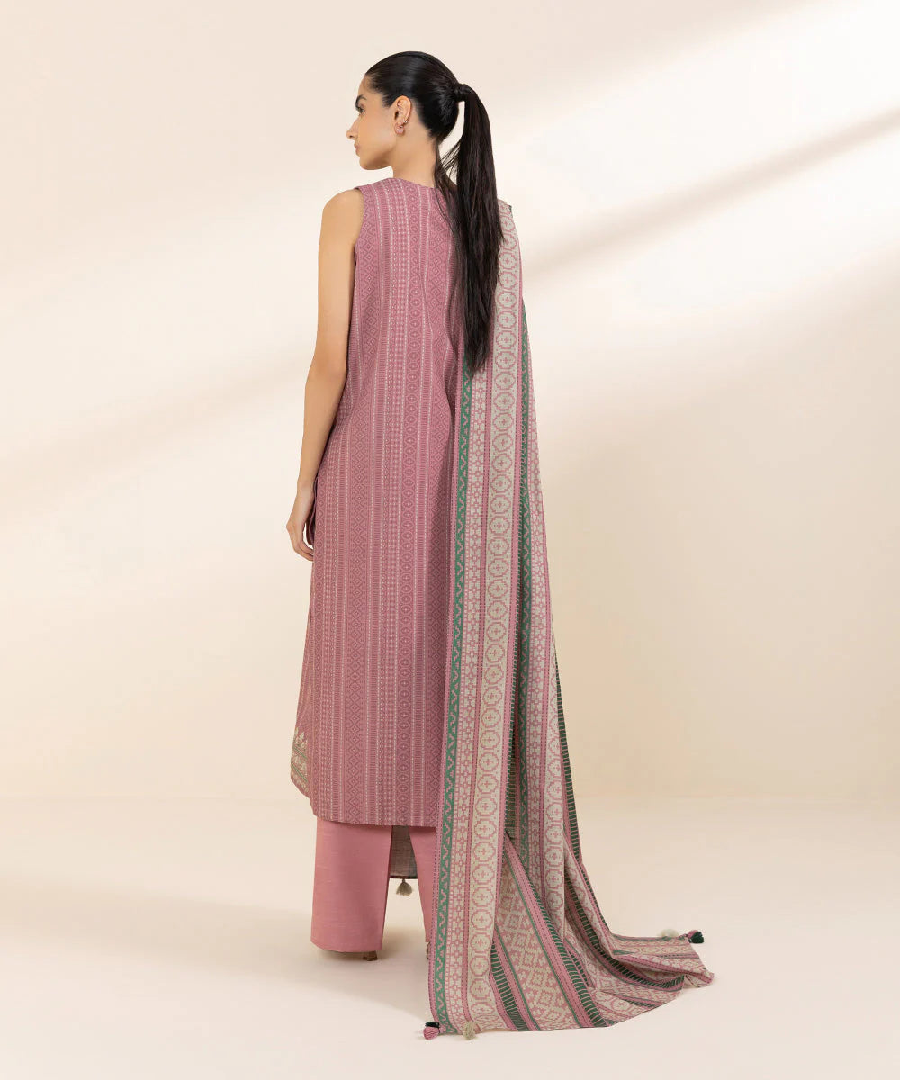 Sapphire 3Pc Embroidered Khaddar Suit PEDY24V811TS gulbuy.com