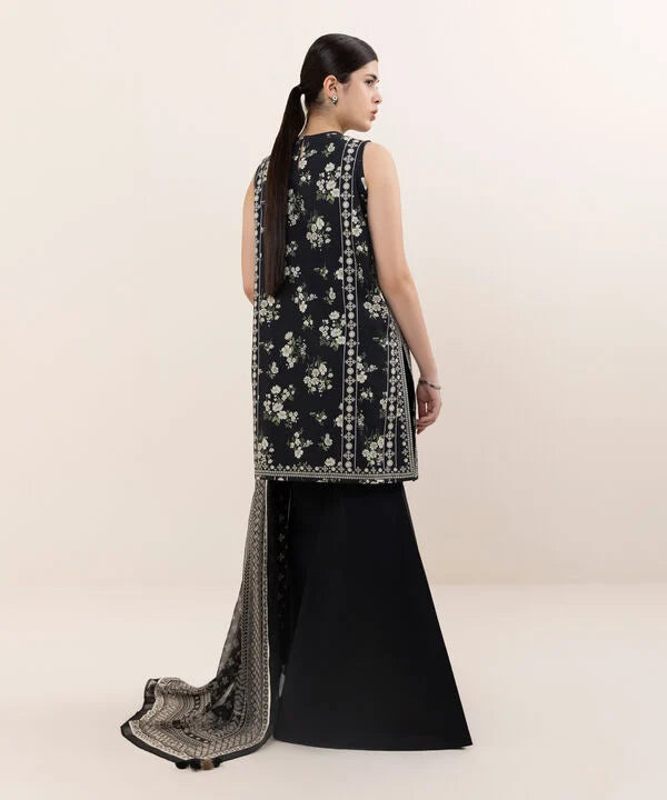 Sapphire 3Pc Embroidered Cotton Suit U3PEDY25V612 gulbuy.com