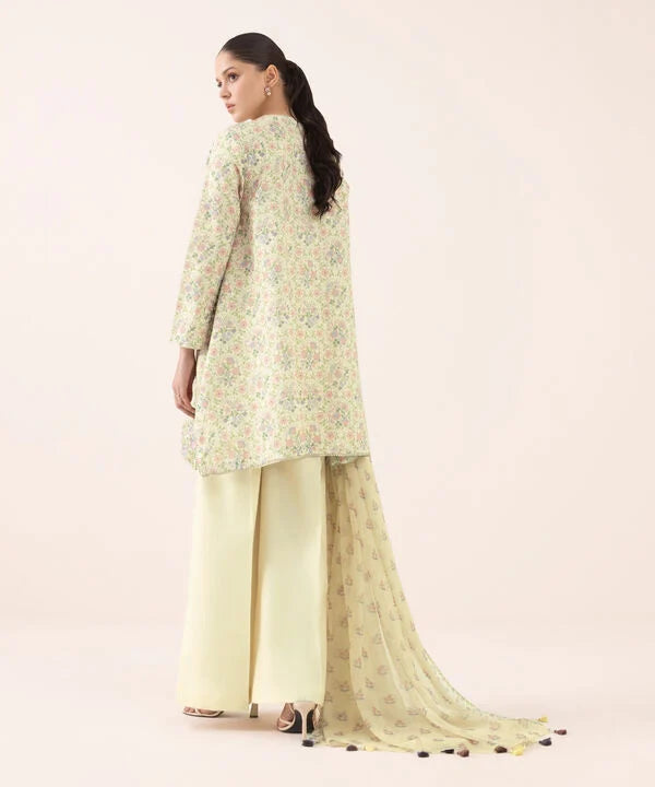 Sapphire 3Pc Embroidered Cotton Suit U3PEDY25V617 gulbuy.com