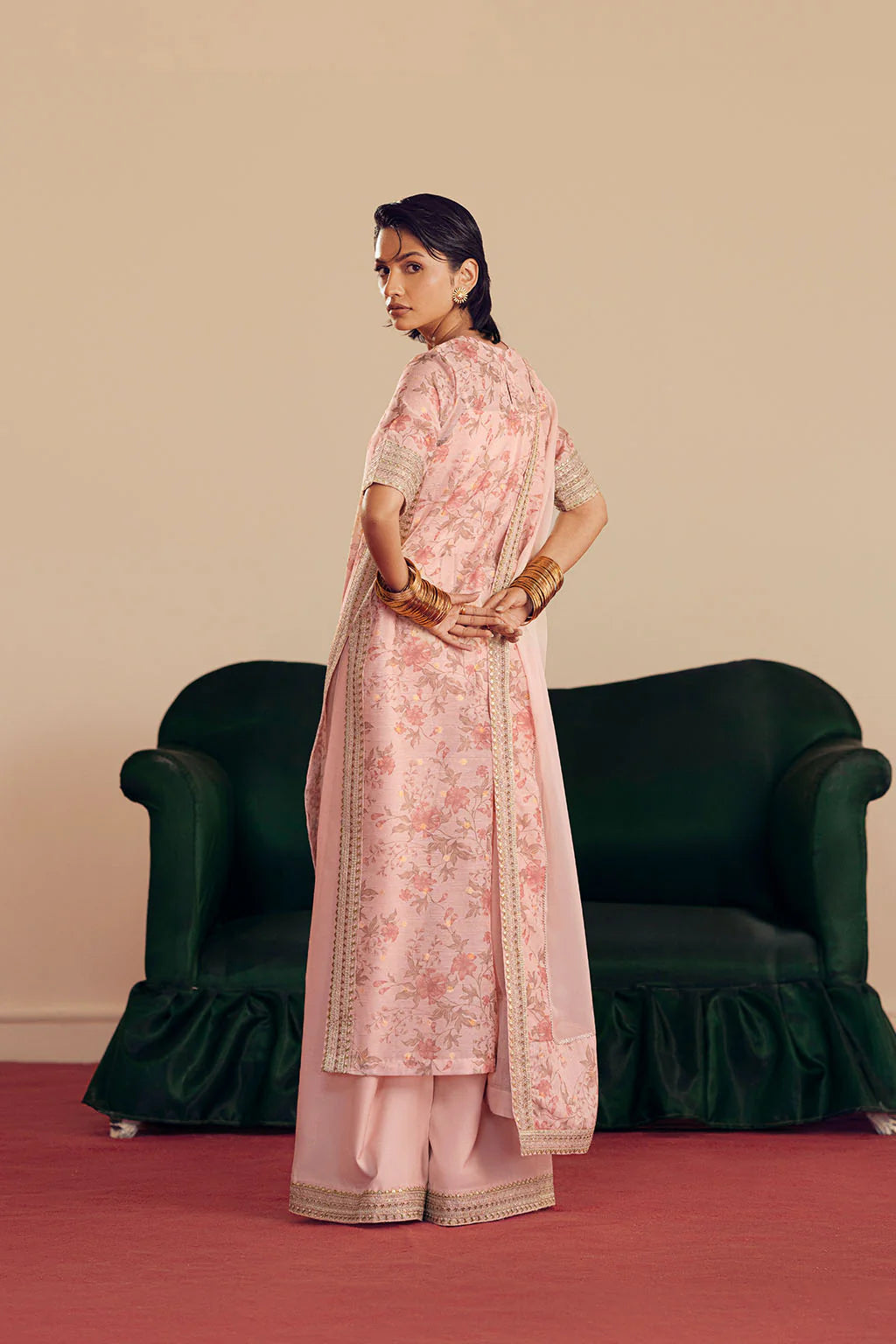 Vanya 3Pc Embroidered Chiffon Suit CD-04 gulbuy.com