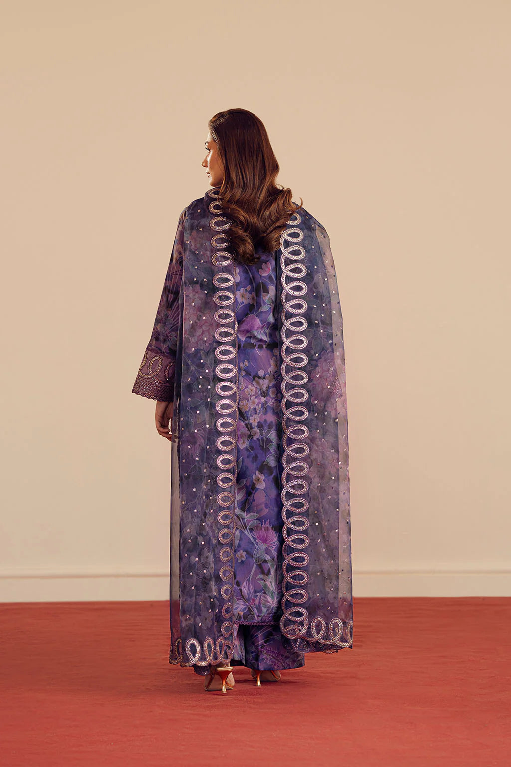 Vanya 3Pc Printed Lawn Suit CD-10 gulbuy.com