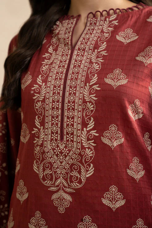 Zellbury 3Pc Printed Lawn Suit 0455 gulbuy.com