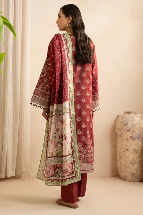 Zellbury 3Pc Printed Lawn Suit 0455 gulbuy.com