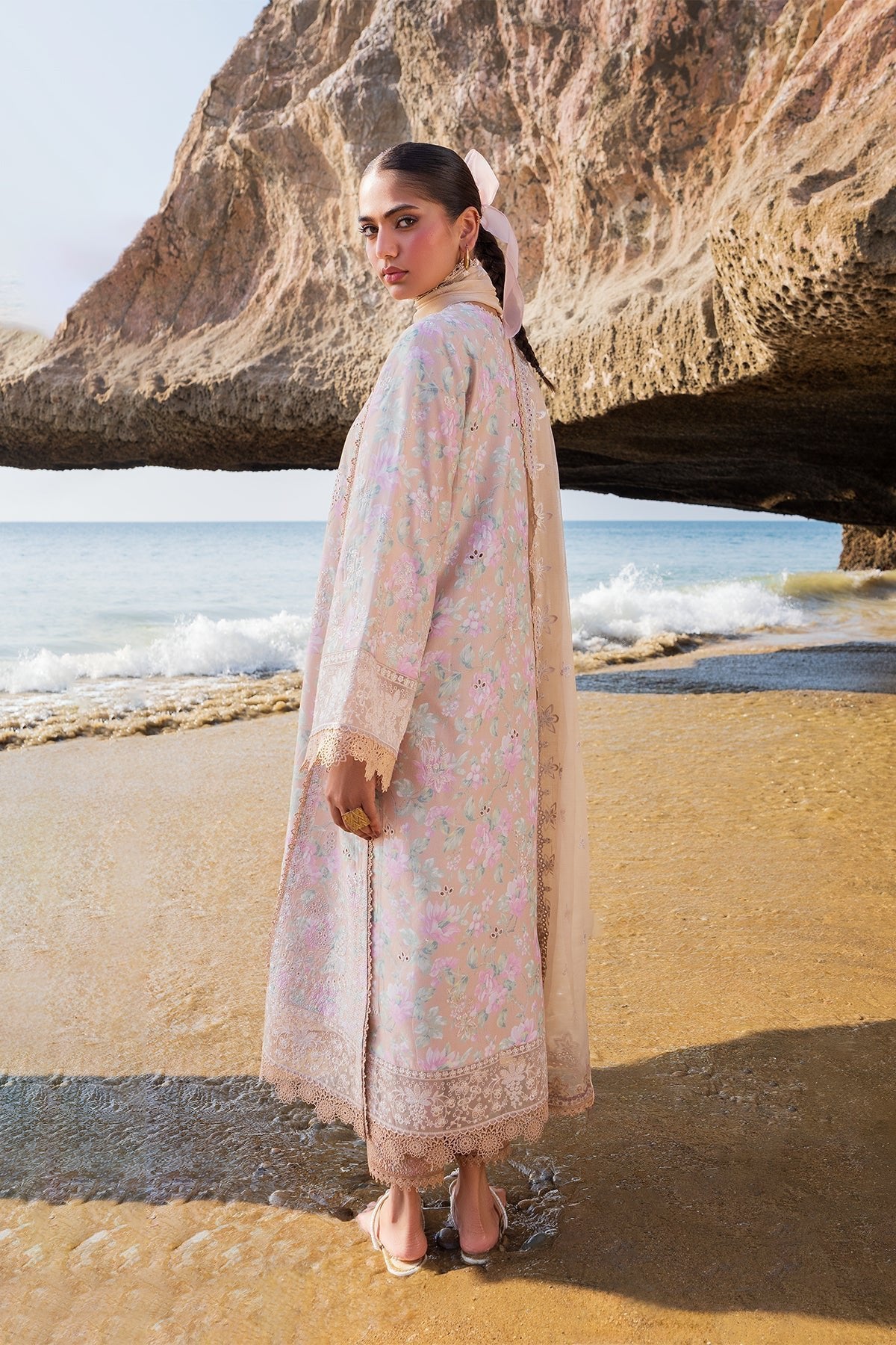 AFROZEH 3Pc Embroidered Lawn Suit Zephyria gulbuy.com