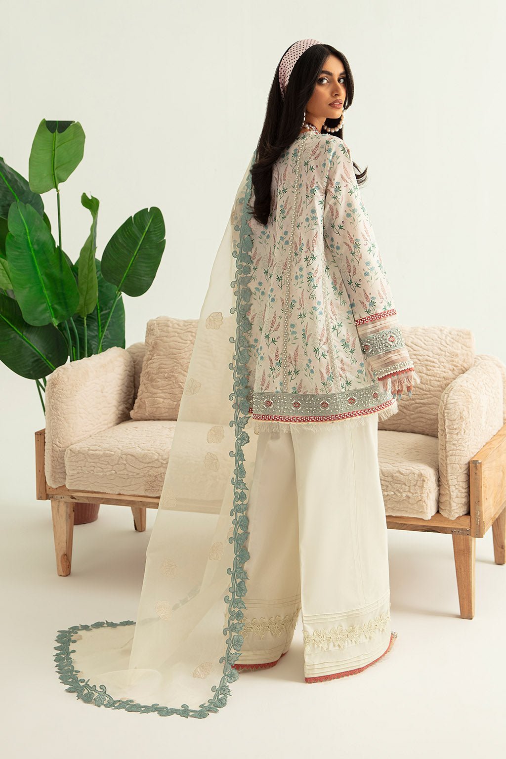 Vanya 3 Piece Organza Suit (LS-03)