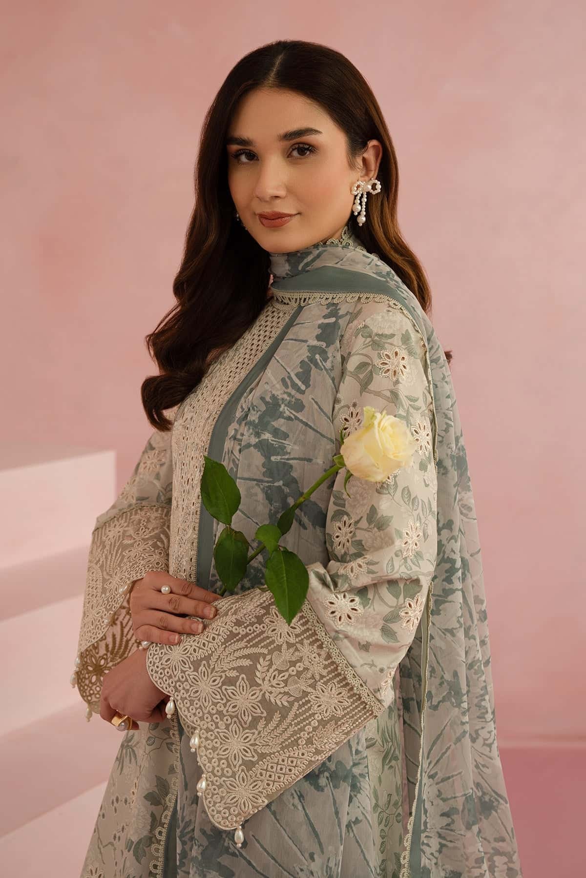 AFROZEH 3Pc Lawn Suit Kylon gulbuy.com