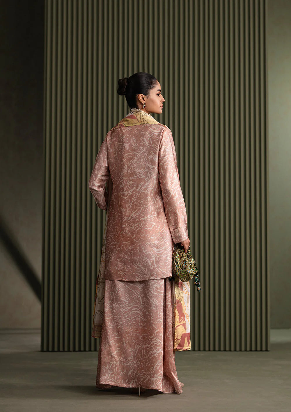Aik Atelier 3Pc Digital Printed Silk Suit '25 D1-LOOK 04 gulbuy.com
