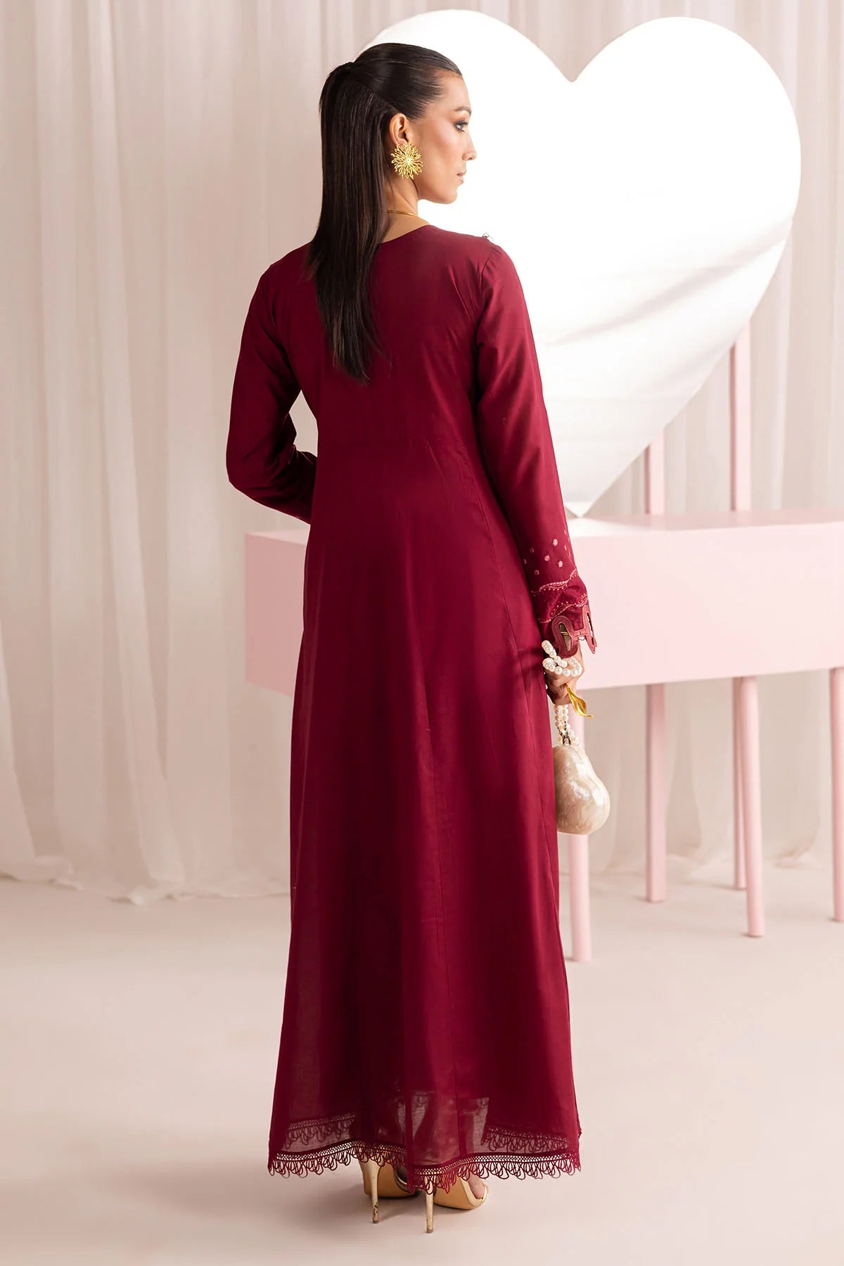 Nureh 2Pc Embroidered Lawn Suit NP-657 gulbuy.com