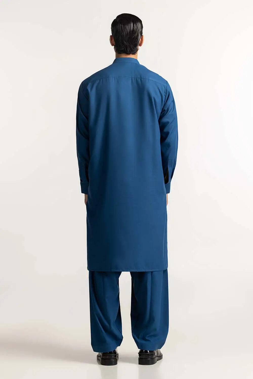 Gulahmad Blue Basic Suit SK-PSD24-005 gulbuy.com
