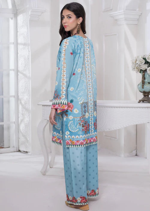 Khadija Sharif 2PC Printed Crepe Suit Cindelle gulbuy.com