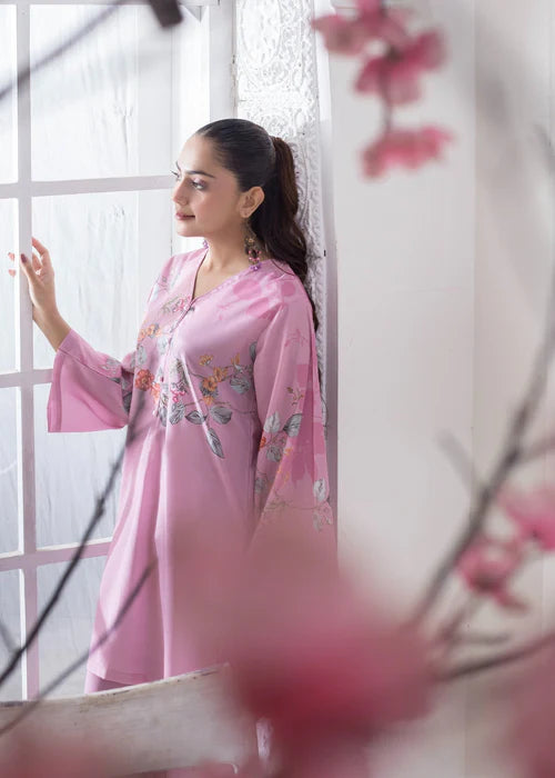 Khadija Sharif 2PC Printed Crepe Suit Cassira gulbuy.com