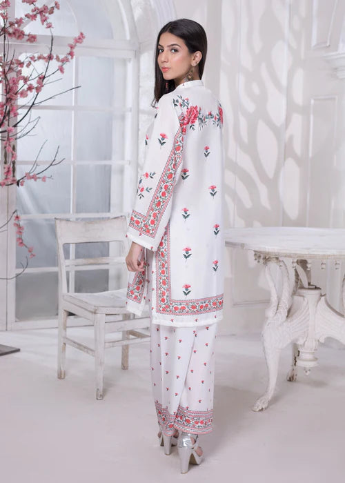 Khadija Sharif 2PC Printed Crepe Suit Fayora gulbuy.com