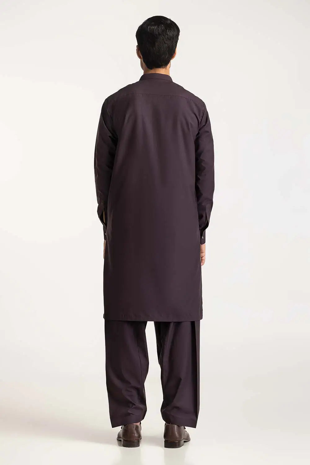 Gulahmad Dark Purple Styling Suit SK-PSD24-015 gulbuy.com