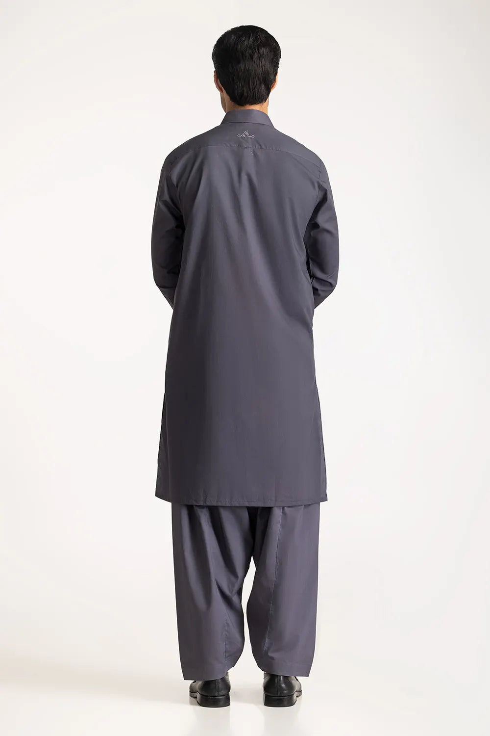 GulAhmad Graphite Grey Styling Suit SK-PSD24-014 gulbuy.com
