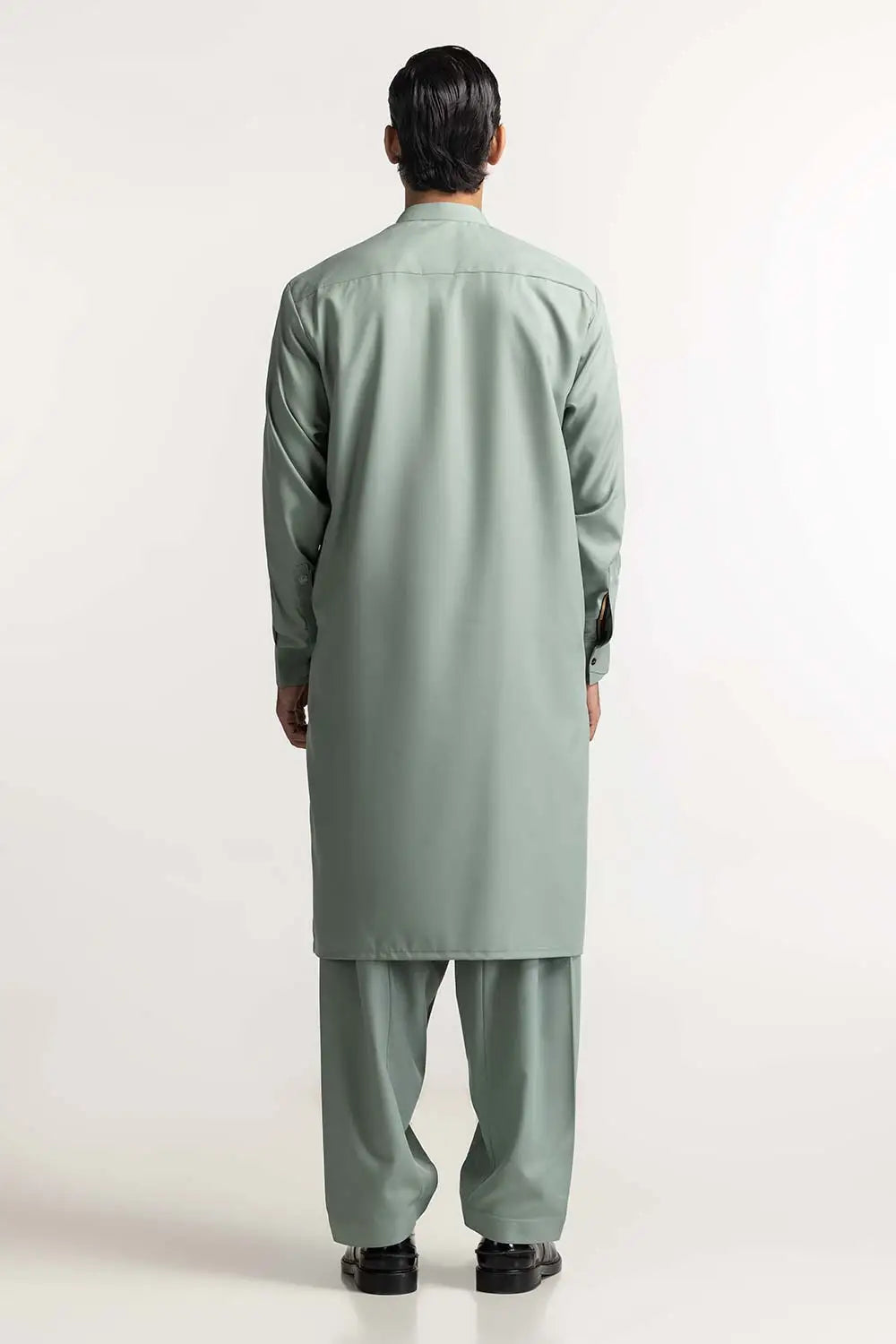 Gulahmad Green Basic Suit SK-PSD24-004 gulbuy.com