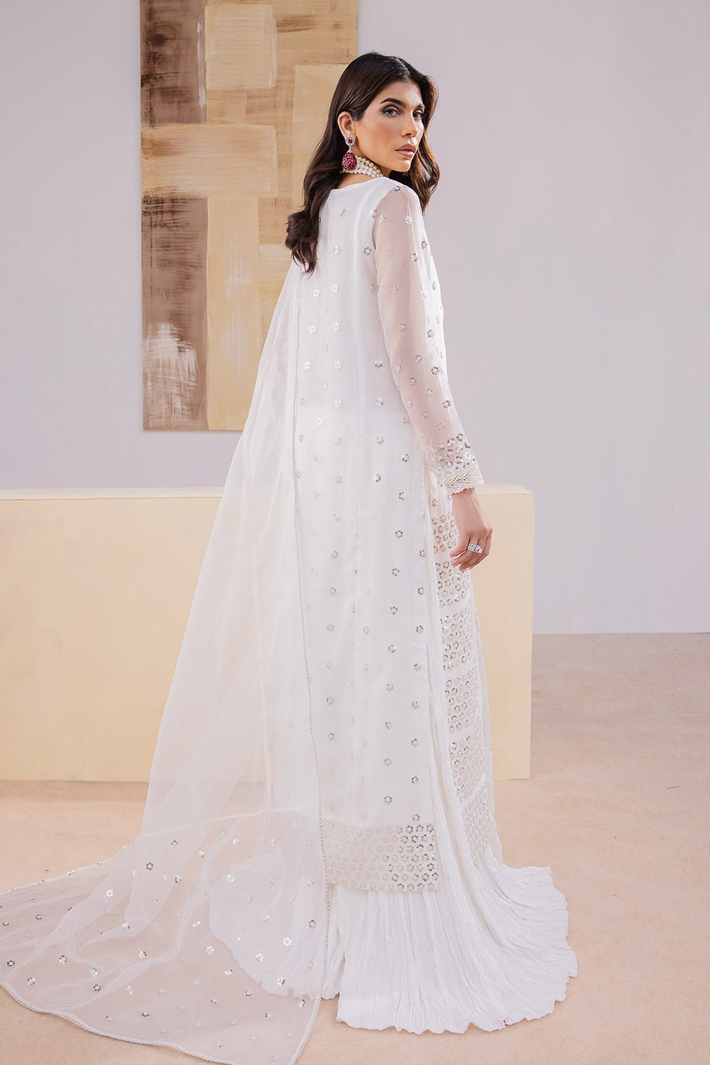 Vanya 3 Piece Organza Raw Silk Suit (DL-06)