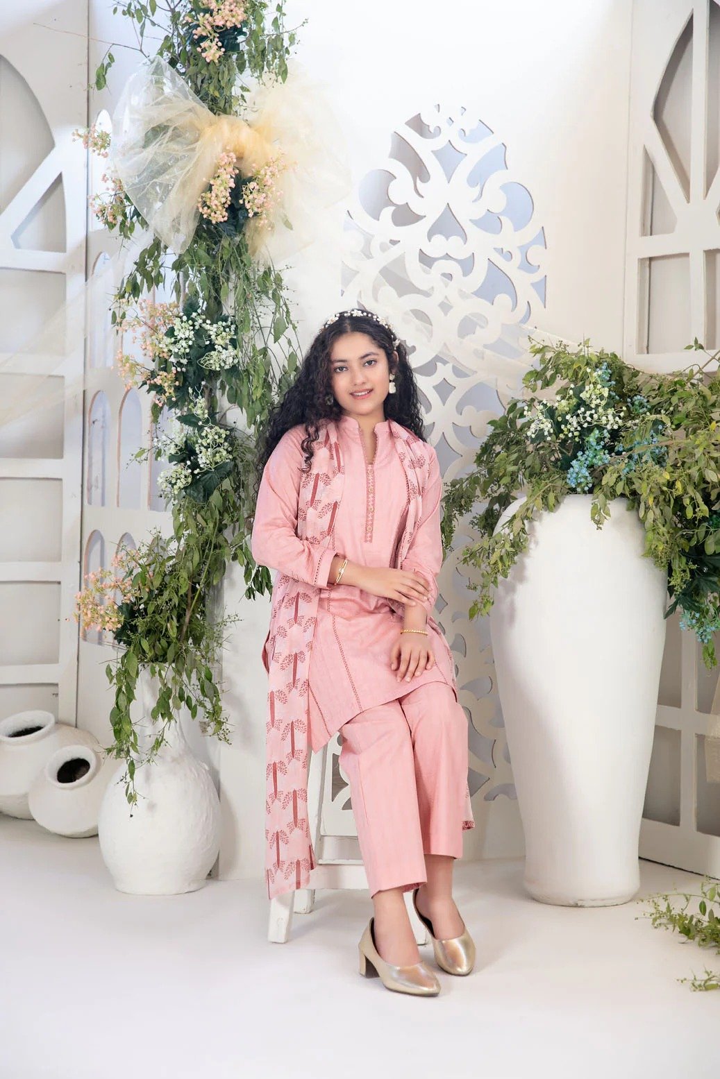 Tawakkal 3Pc Printed Lawn Kids Suit D-1525 gulbuy.com
