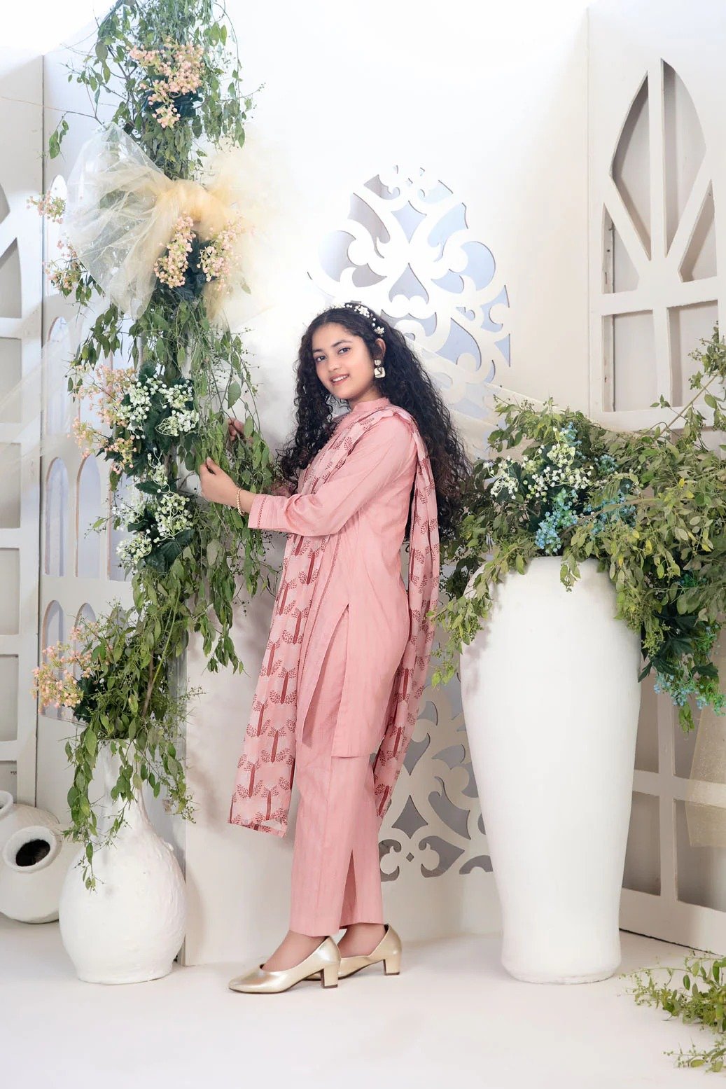 Tawakkal 3Pc Printed Lawn Kids Suit D-1525 gulbuy.com