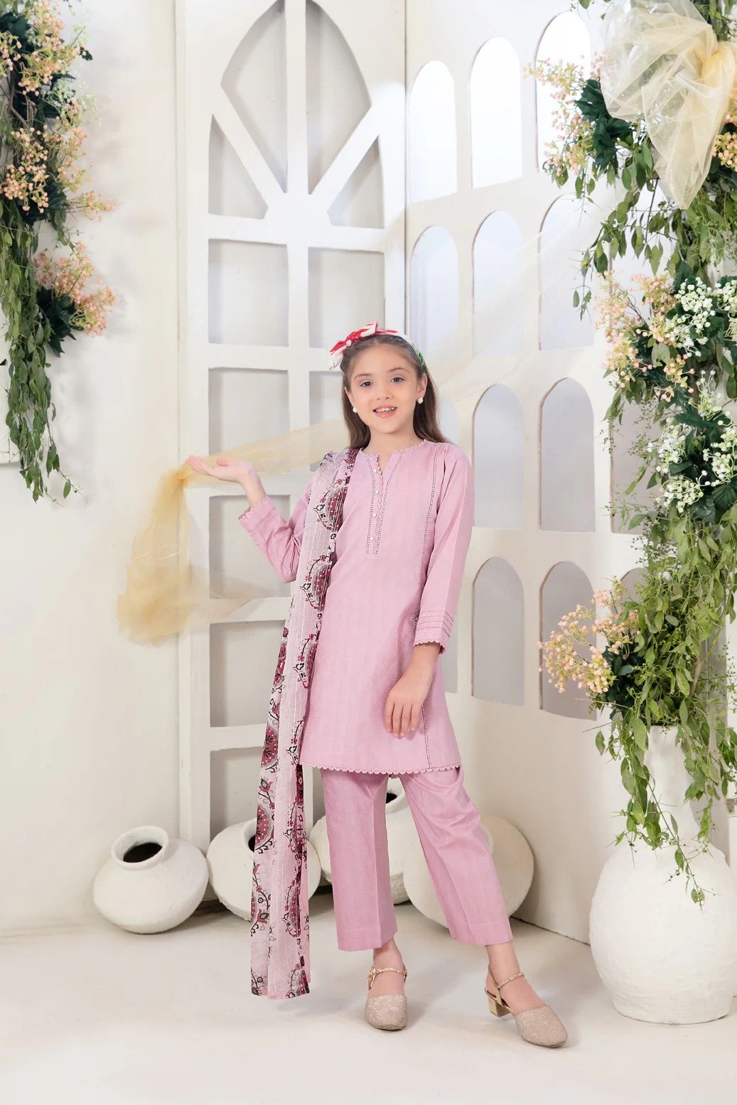 Tawakkal 3Pc Printed Lawn Kids Suit D-1522 gulbuy.com
