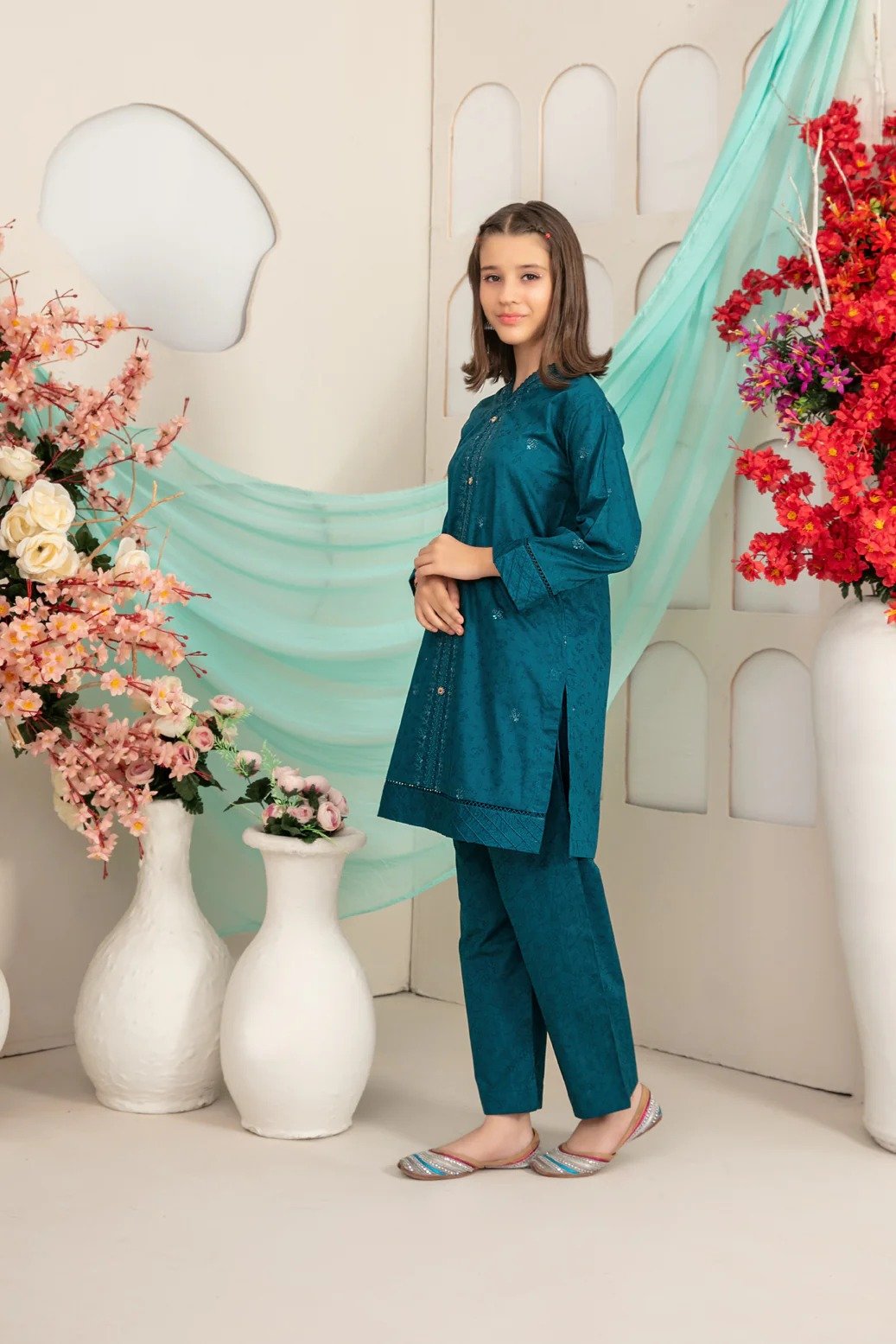 Tawakkal 2Pc Printed Lawn Kids Suit D-1668 gulbuy.com