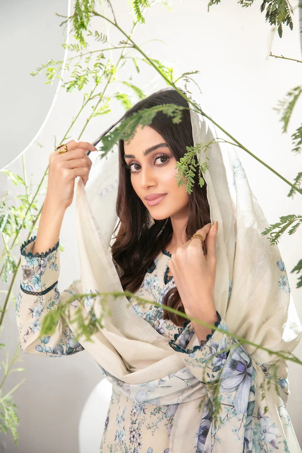 Tawakkal 3Pc Embroidered Lawn Suit D-1984-Tamaya gulbuy.com