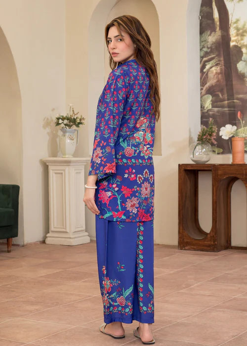 Khadija Sharif 2PC Printed Crepe Suit Nia gulbuy.com