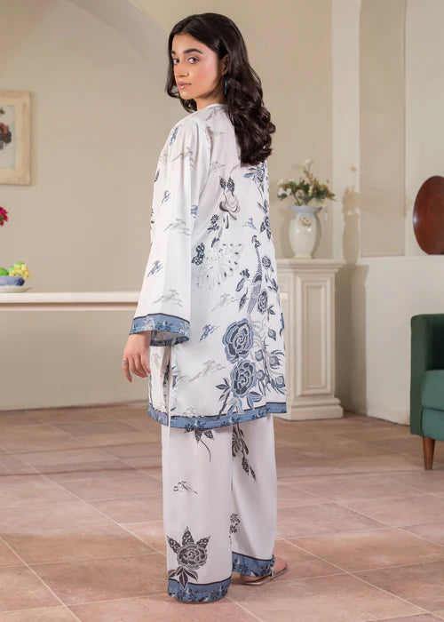 Khadija Sharif 2PC Printed Crepe Suit Lumi gulbuy.com