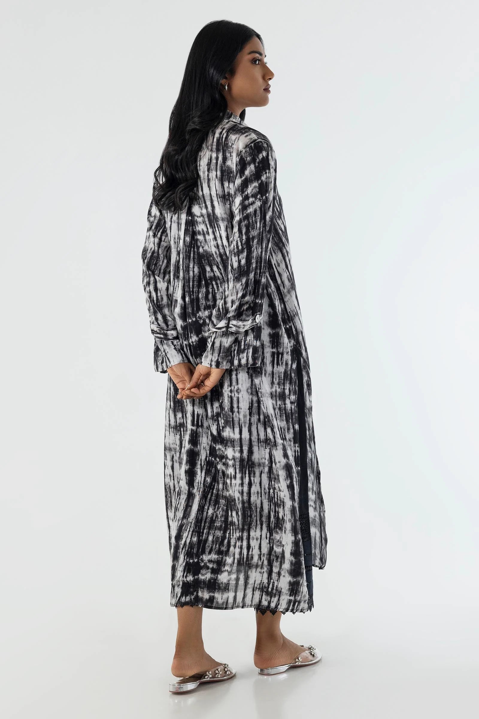 Sana Safinaz 2PC Printed Linen Suit SX24BSP303 gulbuy.com