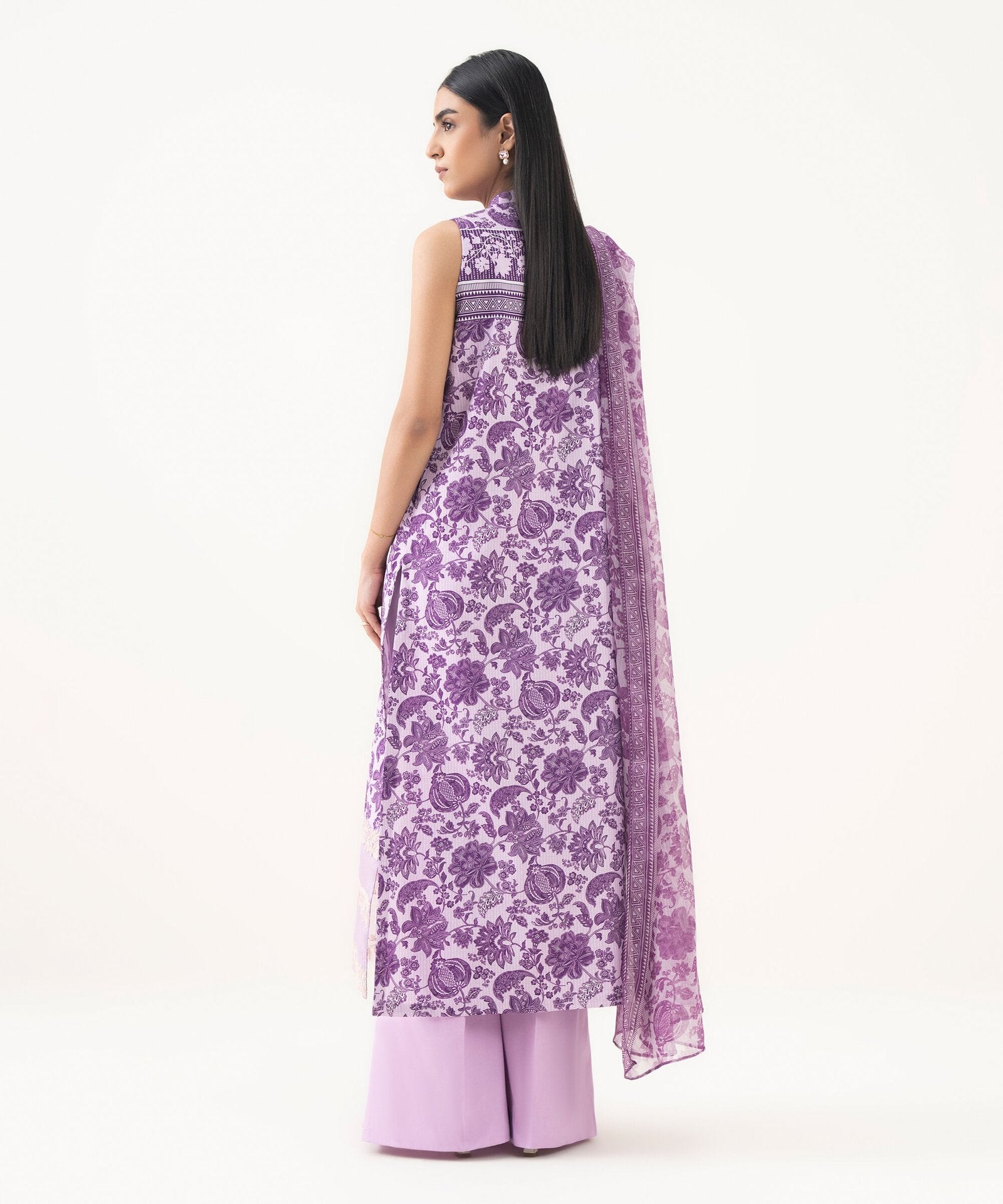 Sapphire 3Pc Embroidered Lawn Suit 0000EDYCODE2 gulbuy.com