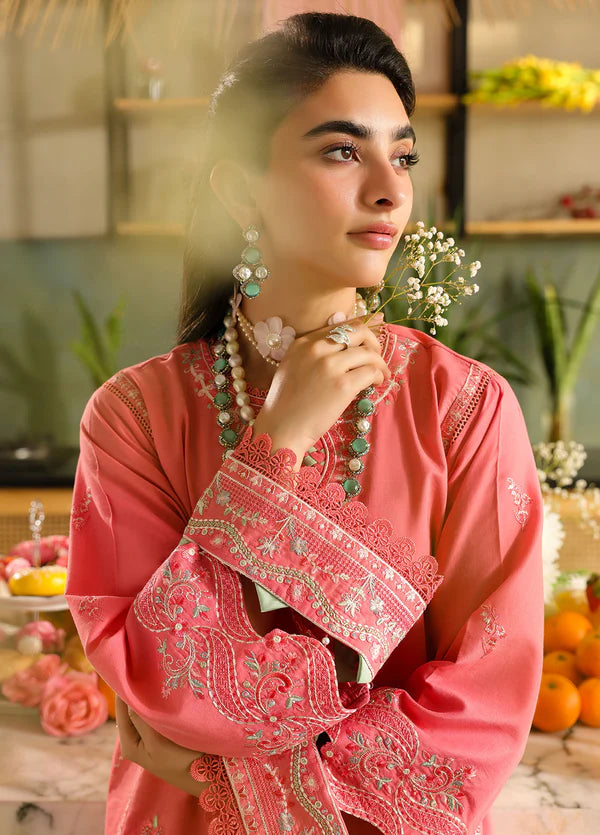 Sahane 3PC Embroidered Lawn Suit CT-21006 Rosetta - In-Laws gulbuy.com
