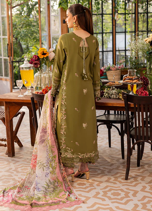 Sahane 3PC Embroidered Lawn Suit CT22002 Jardin - Roses De Feu gulbuy.com