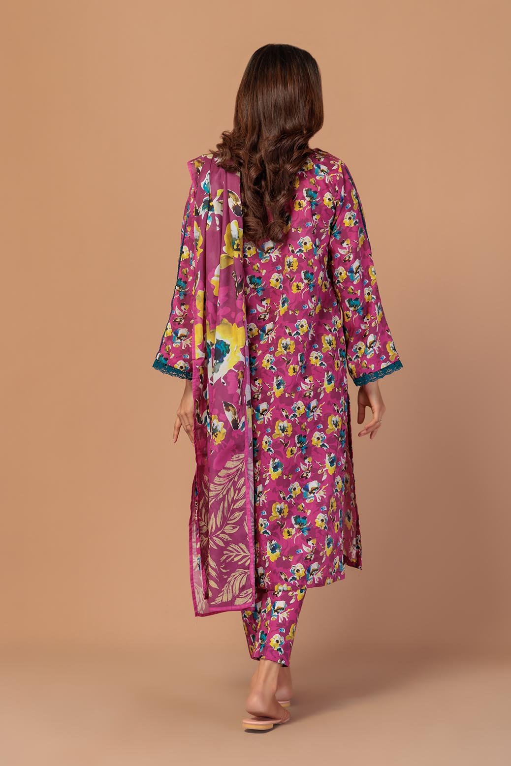 BONANZA SATRANGI 3PC PRINTED LAWN SUIT (1S24P3P302)