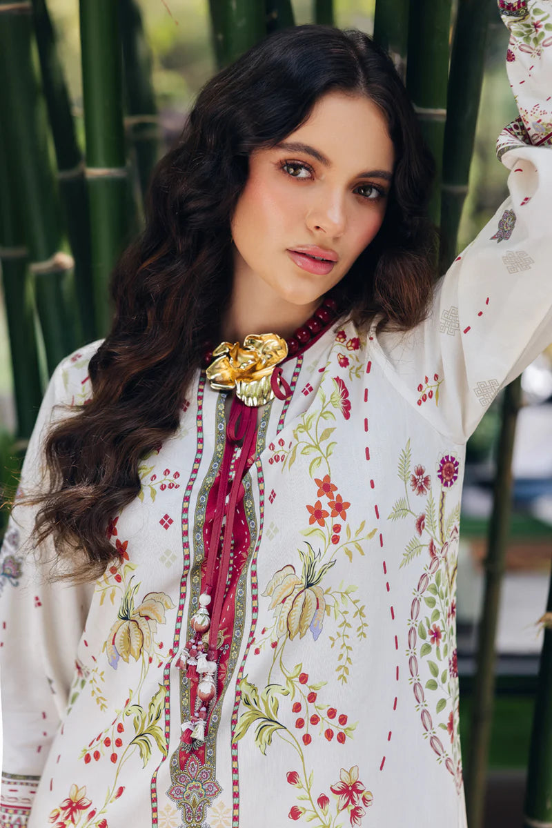 Qalamkar 2Pc Printed Cotton Silk Suit OP-01 Lapo gulbuy.com