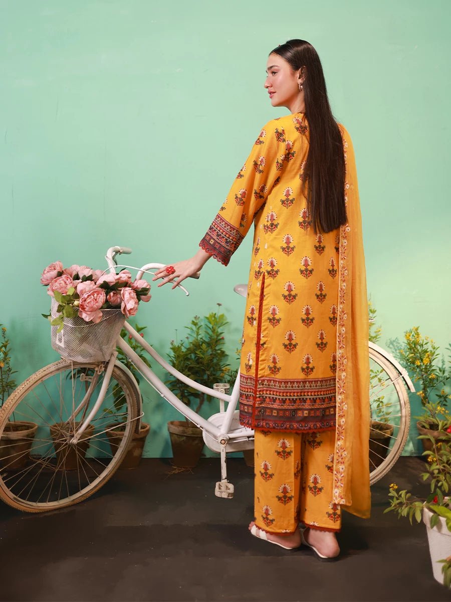 Salitex 3 Piece Embroidered Lawn Suit (SUNS24AIZ007UT)