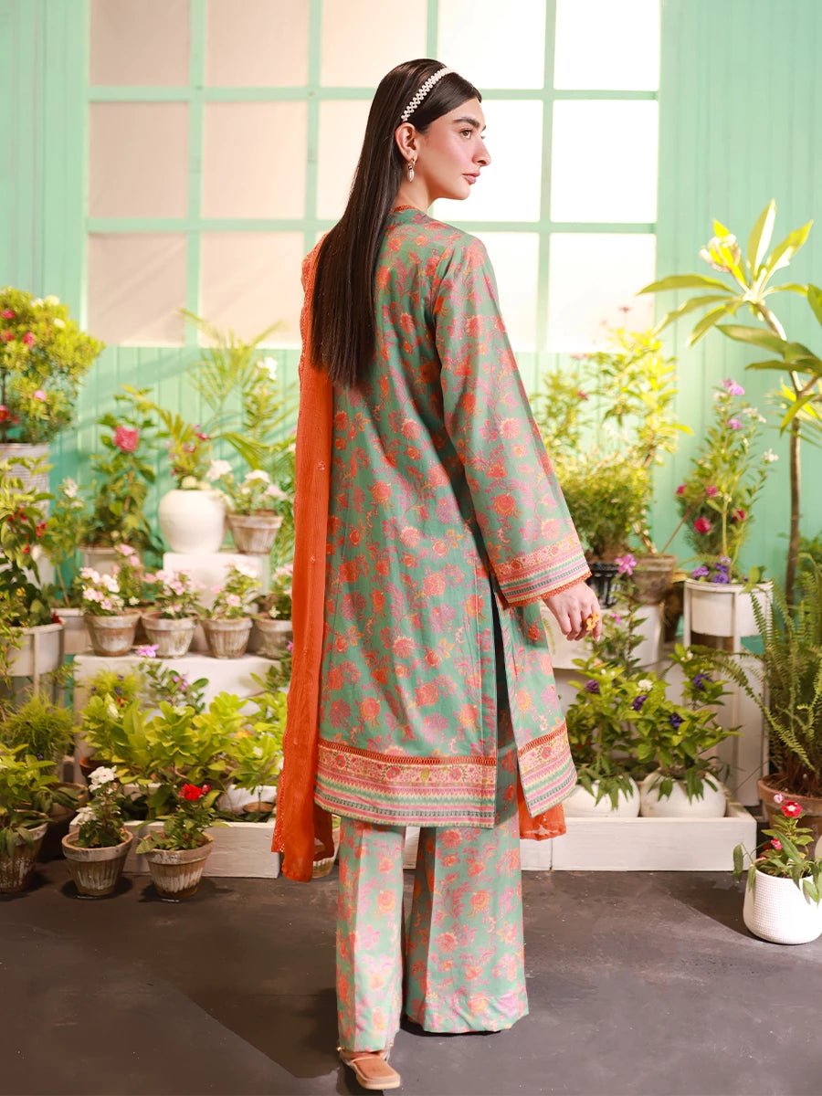 Salitex 3 Piece Embroidered Lawn Suit (SUNS24AIZ005UT)