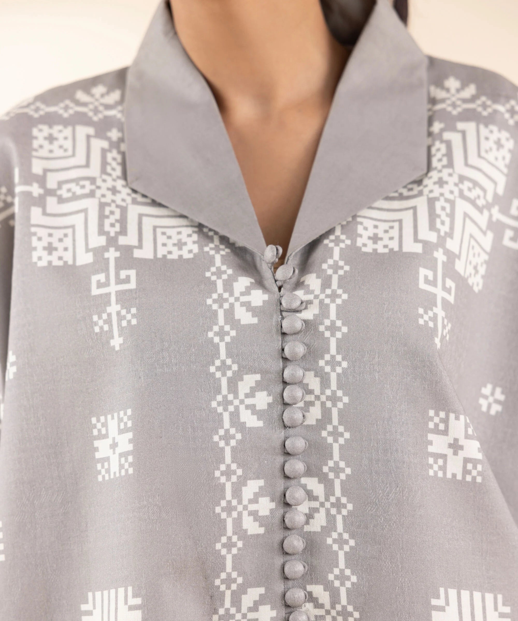 Sapphire 3Pc Printed Lawn Suit 00U3PBW25V43 gulbuy.com