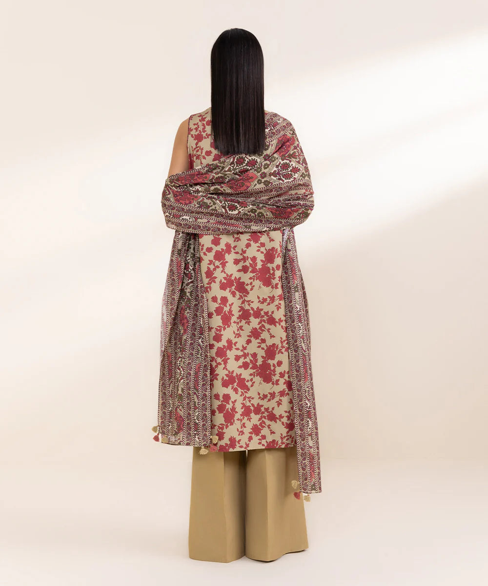 Sapphire 3Pc Embroidered Khaddar Suit 00U3PDY24V81 gulbuy.com