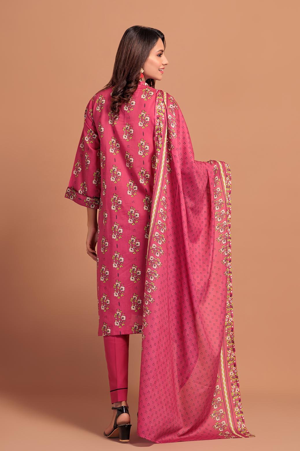 BONANZA SATRANGI 3PC PRINTED LAWN SUIT (1S24P3P516) gulbuy.com