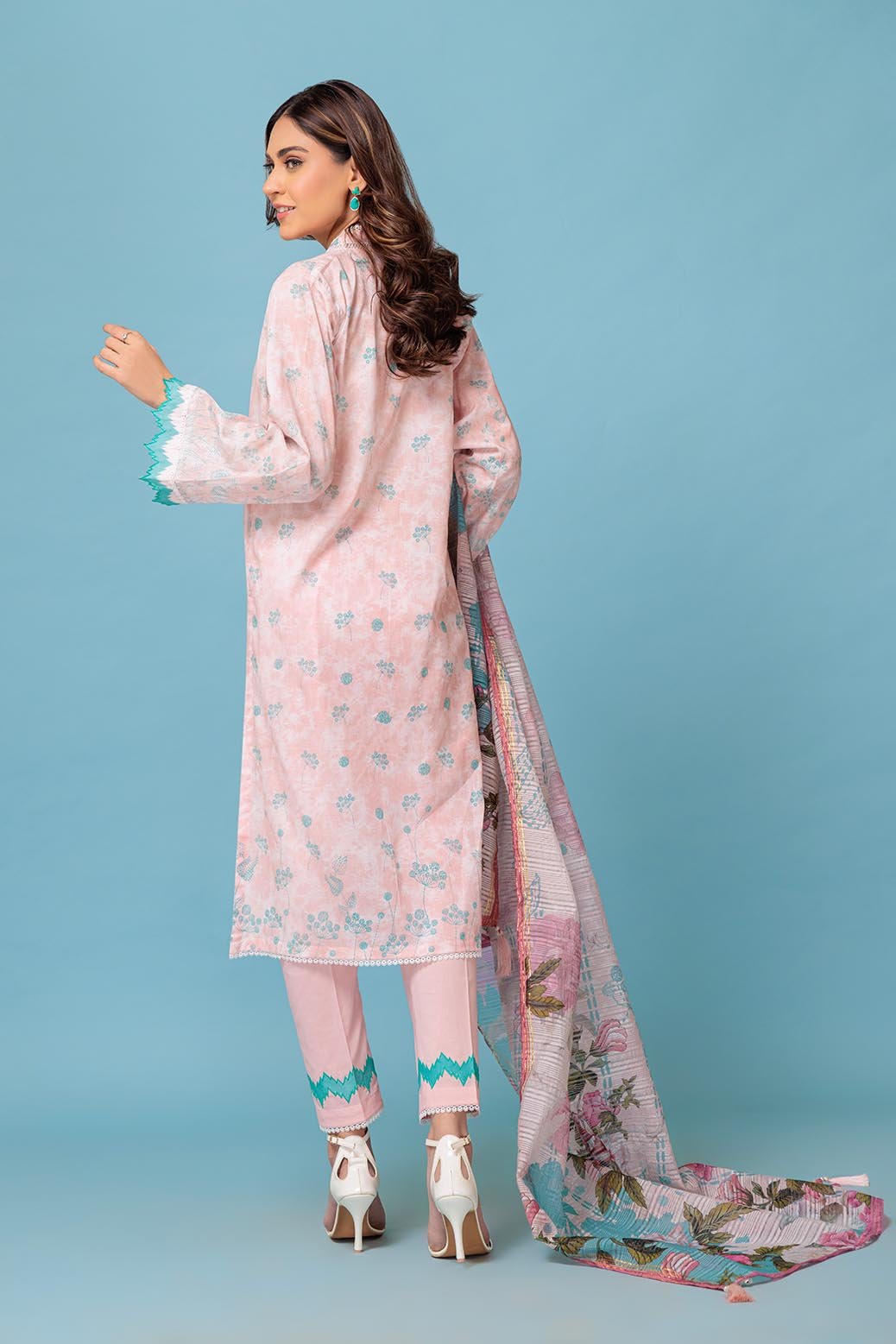 BONANZA SATRANGI 3PC PRINTED LAWN SUIT (1S24P3P308) gulbuy.com